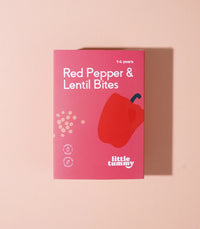 بايتس العدس والفلفل الأحمر