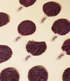 Multiple purple popsicles on sticks with 'Little Tummy' branding on a beige background